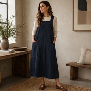 Toast | Dresses | Toast Garment Dyed Linen Scoop Neck Dress S | Poshmark